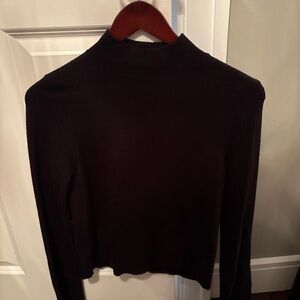 French Connection Black Turtleneck Sweater
